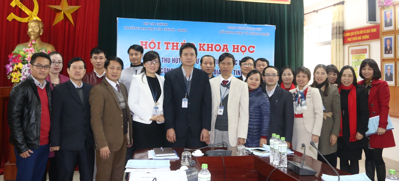 Hội thảo “ Tăng cường thu hút đầu tư trực tiếp nước ngoài ( FDI) vào lĩnh vực công nghệ cao trên địa bàn tỉnh Hưng Yên”.