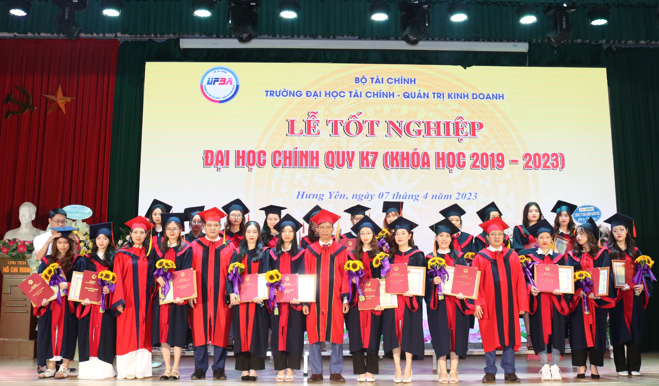 Lễ tốt nghiệp Đại học chính quy K7 ( Khóa học 2019 - 2023)