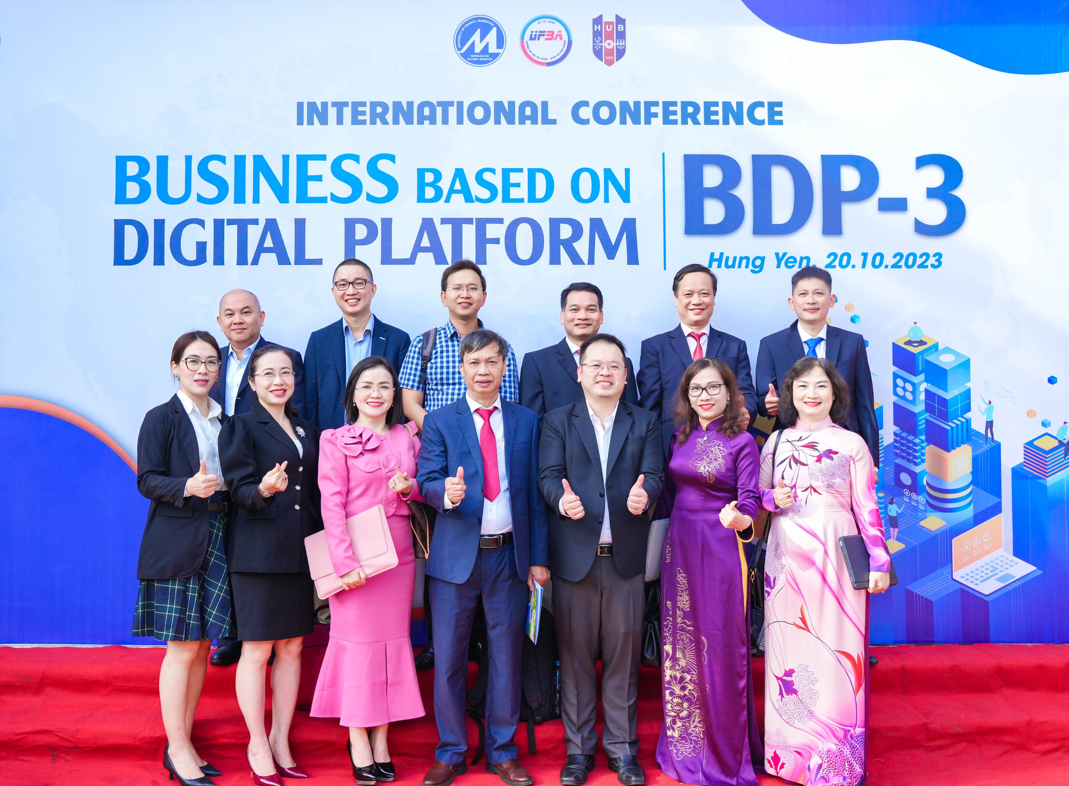 Hội thảo khoa học quốc tế với chủ đề: “Kinh doanh trên nền tảng công nghệ số - Business based on Digital Platform 2023”. 